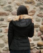 Зимно яке NICOLE в черно - Image 2