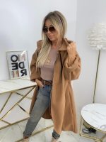 Дамско палто TANYA в светло кафяво - Image 3