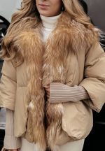 Дамско зимно яке EKATERINA в бежово - Image 2