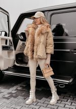 Дамско зимно яке EKATERINA в бежово - Image 4