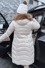 Дамско зимно яке IRINA в бяло - Image 3