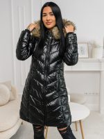 Дамско зимно яке IRINA в черно - Image 3