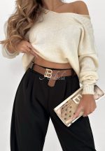 Дамски панталон MELANIA в черно - Image 3
