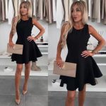 Мини рокля GALA в черно