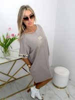 Рокля туника MONROE в сиво - Image 2