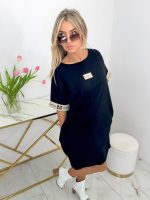 Рокля туника MONROE в черно - Image 3