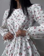 Рокля MAGDALENA в бяло - Image 4